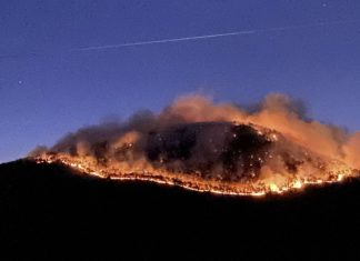Over 1,000 acres destroyed as fire on Pilot Mountain burns into day 4