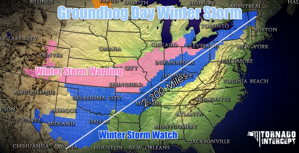 Winter storm Landon will affect over 90 million Americans as it travels from Texas to Maine