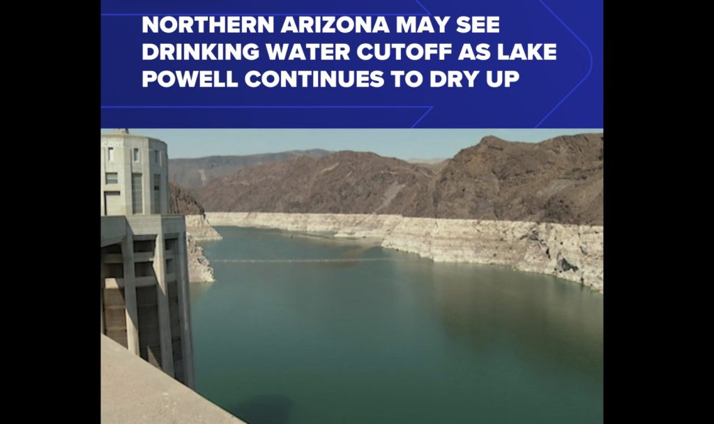 Arizona drinking water shut off