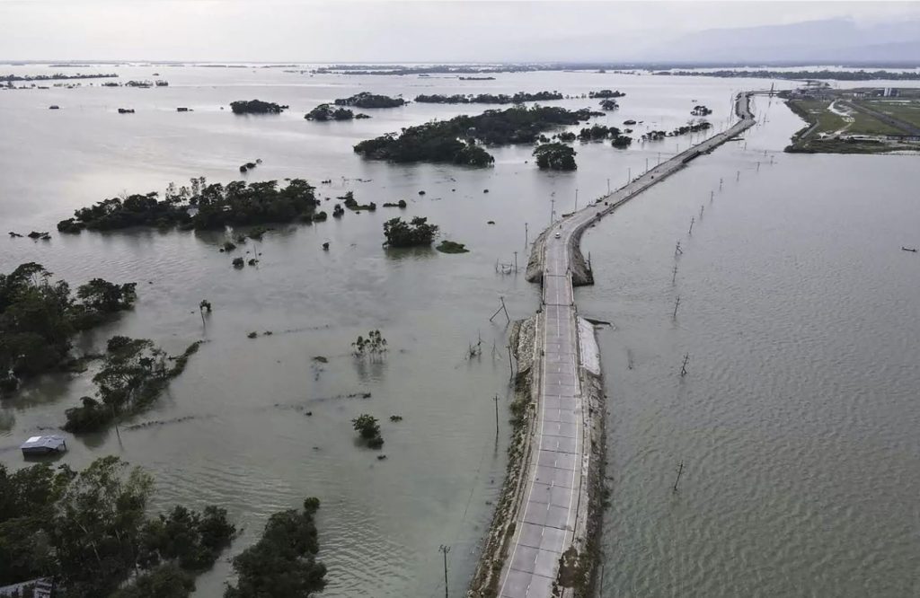 Bengladesh and India flooding May 2022