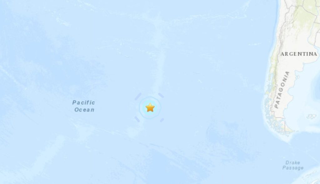 M6.2 earthquake along the East Pacific Rise on May 26, 2022