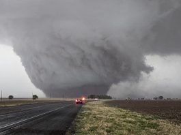 absolute monster supertornado Texas video and pictures