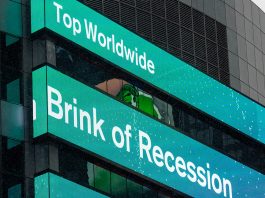Global economy on the brink of recession