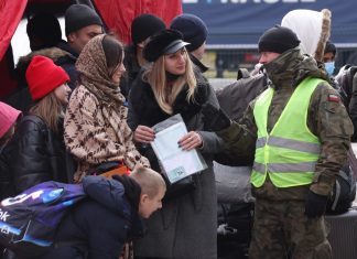 Refugee racism in Europe during Ukraine conflict.
