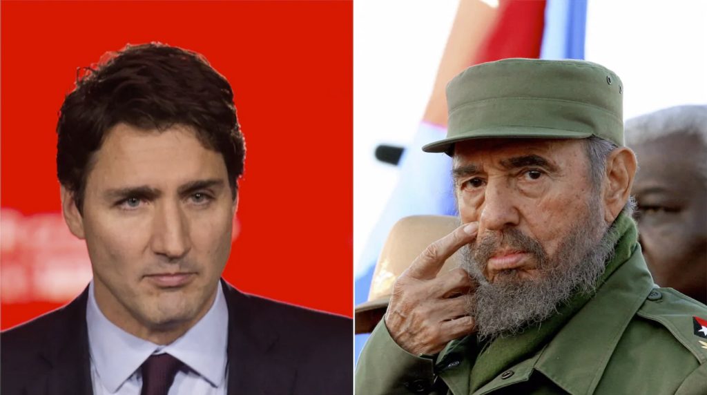 Trudeau is son of Fidel Castro