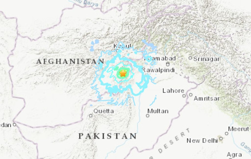 Deadly earthquake hits Afghanistan on June 22 2022; More than 900 dead, thousands of injured. Emergency!