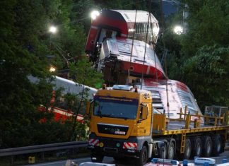 train crash Bavaria Germany video dead June 2022
