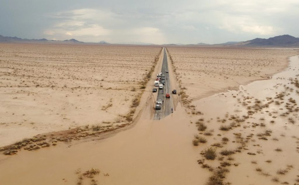 Floods slam Death Valley, Mojave National Preserve