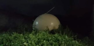 Mysterious metallic orb falls from the sky in Mexico