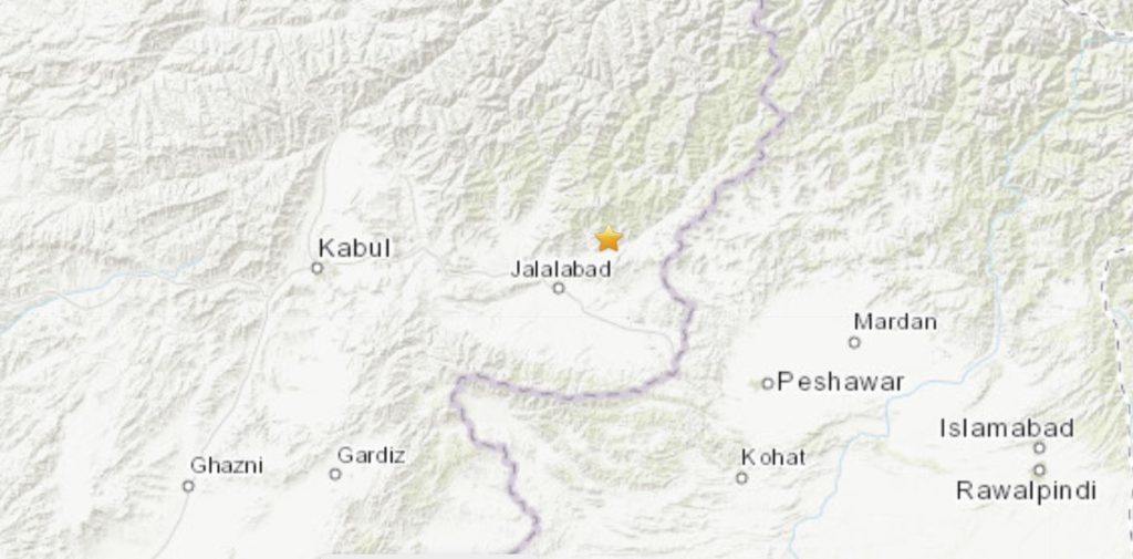 Смертельное землетрясение магнитудой 5,3 в Афганистане 5 сентября 2022 г.