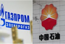 Russia's Gazprom, CNPC agree to use rouble, yuan for gas payments