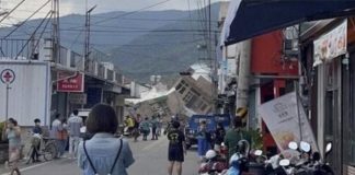 Shallow 6.9 magnitude earthquake hits Taiwan - 2nd major quake there within 19 hours