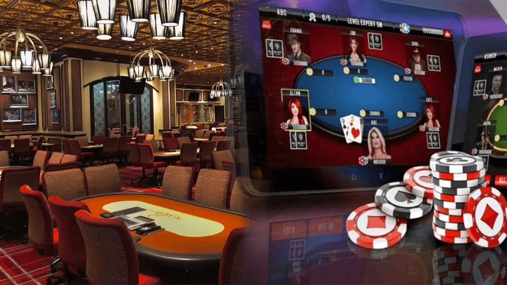 The Pros and Cons of Playing Poker Online Versus Playing Poker in Person