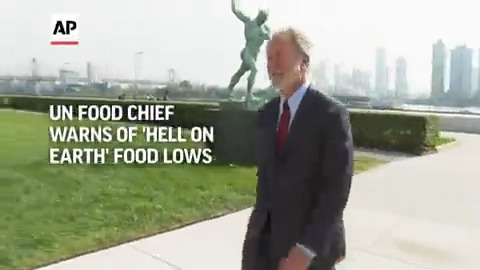 UN food chief warns of ‘hell on earth’ food lows