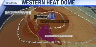 Vicious heat dome California and US West Coast 2022 Labor Day Holiday Weekend