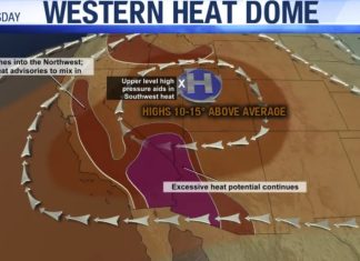 Vicious heat dome California and US West Coast 2022 Labor Day Holiday Weekend