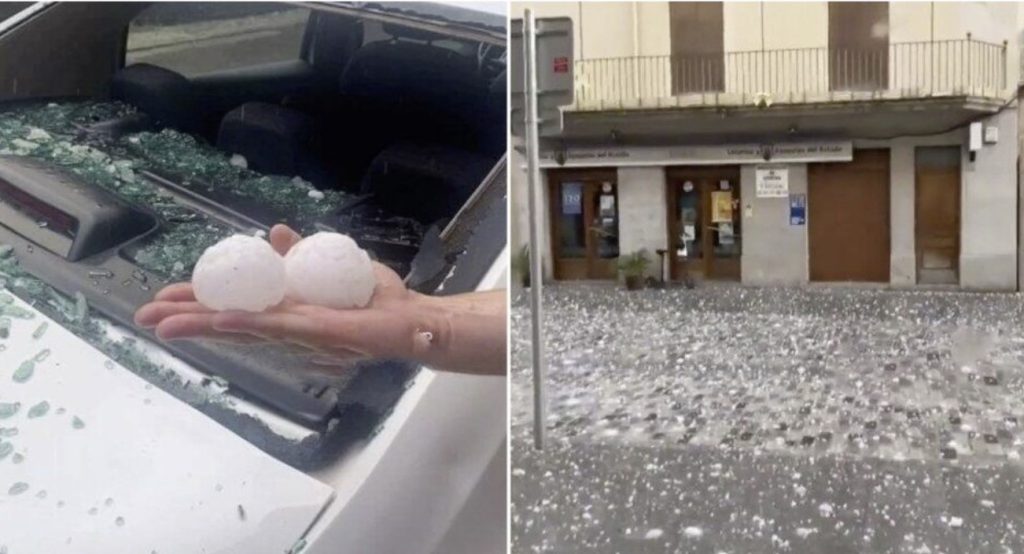 Violent hailstorm kills toddler, leaves at least 50 injured in Spain