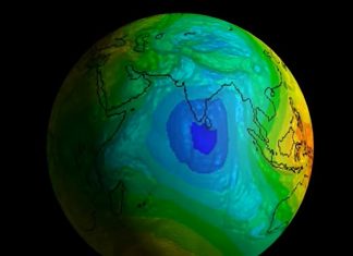 mystery of Indian Ocean gravitational drop
