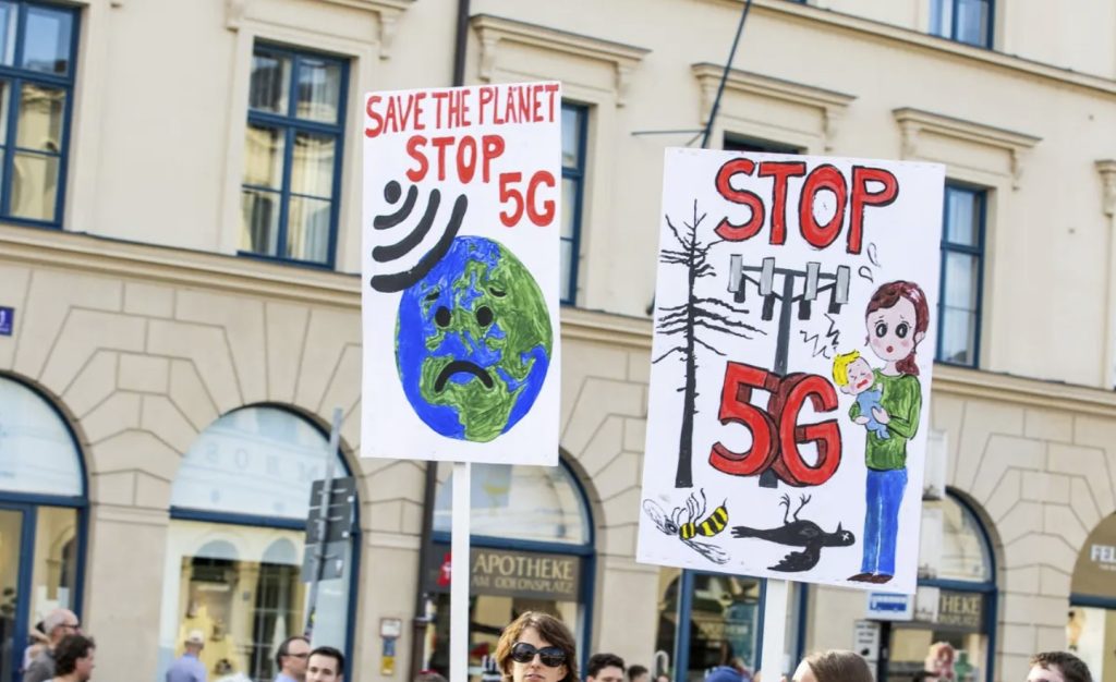 stop 5G save the planet from EMF radiation