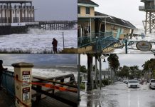 Hurricane Nicole destroys Florida on November 10, 2022