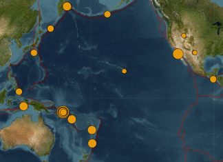 Major earthquakes strike Earth in last 30 hours