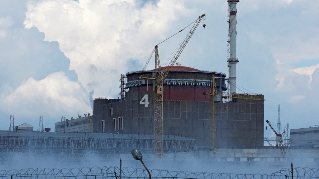 The International Atomic Energy Agency (IAEA) condemns shelling attacks around the Russian-controlled Zaporizhzhya nuclear power plant in Ukraine, calling reports from its team on the ground “disturbing.” Russian officials in control of Europe’s largest nuclear site accuse Kyiv of shelling the area. Ukraine’s nuclear energy agency Energoatom says Russia is behind the explosions.