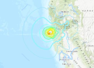 M6.4 earthquake hits Humbolt County California on December 20, 2022