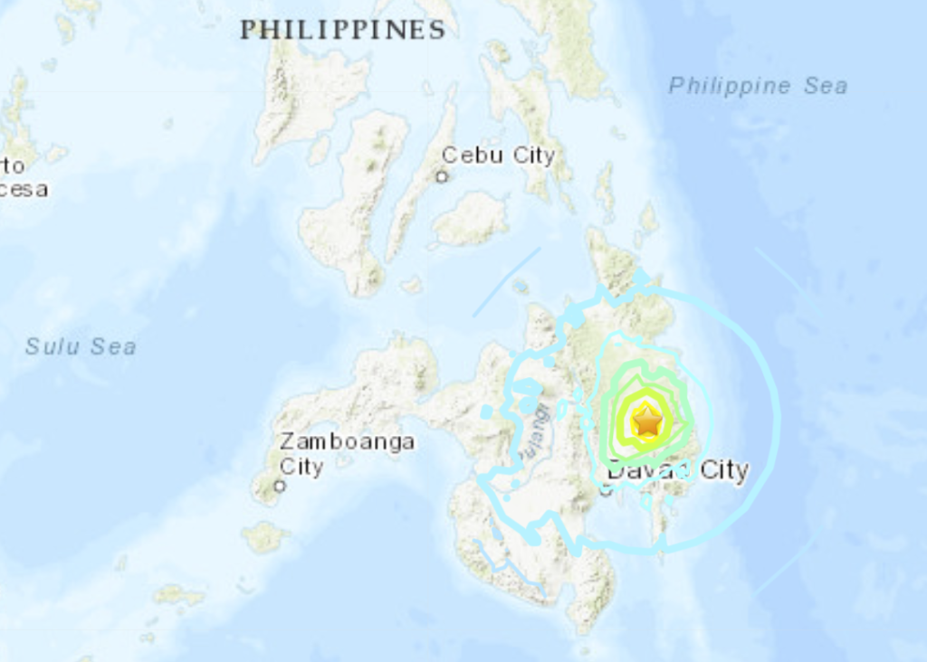 M6.0 earthquake hits Philippines on February 1, 2023.