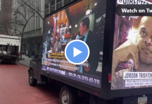 Project Veritas truck pfizer Manhattan