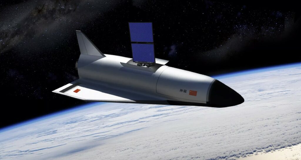 China mysterious space plane catches and releases satellites