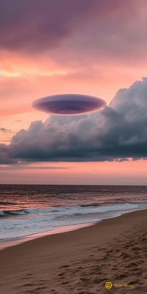 lenticular cloud Outer Banks North Carolina
