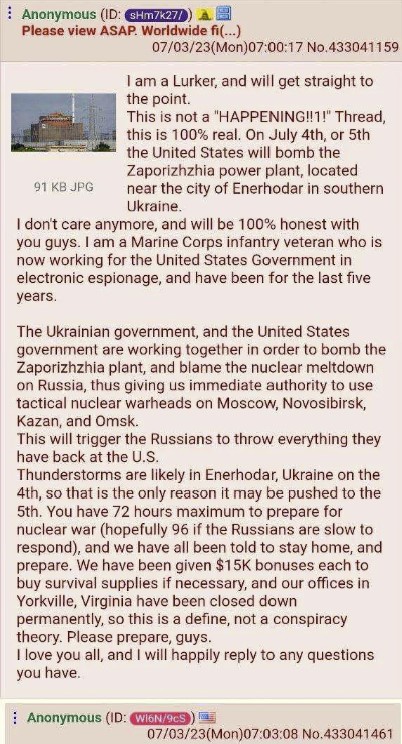 Nuclear WWIII ahead according to this US veteran