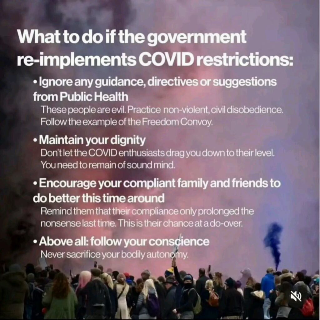 what to do if the government re-implements COVID restrictions