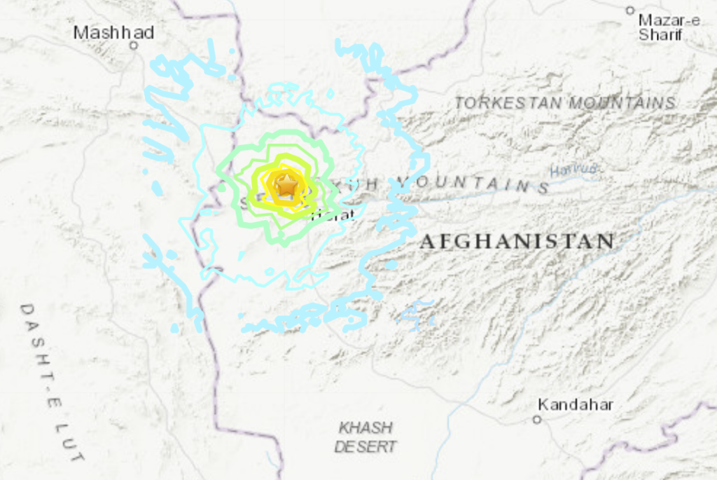 Deadly M6.3 earthquake Afghanistan October 7, 2023
