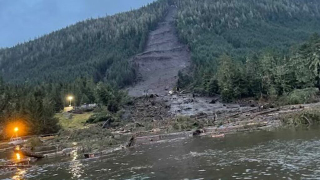 A giant landslide in Alaska killed at least 3; State of Emergency for Wrangell