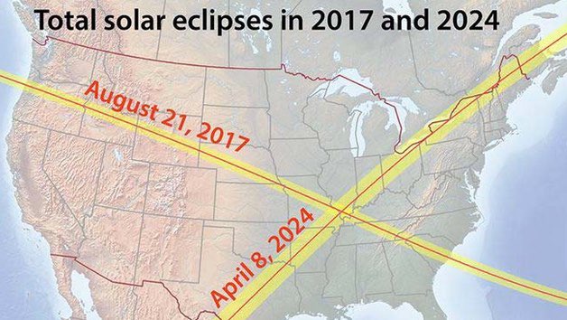 When does the ol new madrid fault line collapse - I still believe during or just the eclipse of 4-8-24 - Marking an X on the US