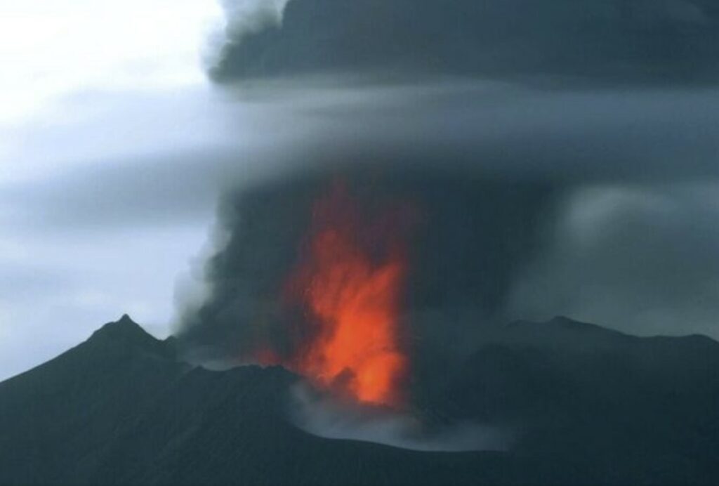 Sakurajima volcano erupts in Japan - no immediate reports of injuries