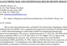 HHS Suspends Funding of EcoHealth Alliance HHS Suspends Funding of EcoHealth Alliance