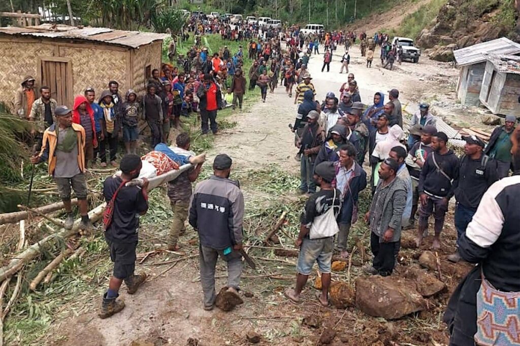 PNG landslide update