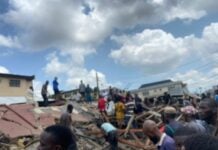 Three dead, seven wounded as mosque collapses in Lagos Mosque collapses in Lagos Nigeria