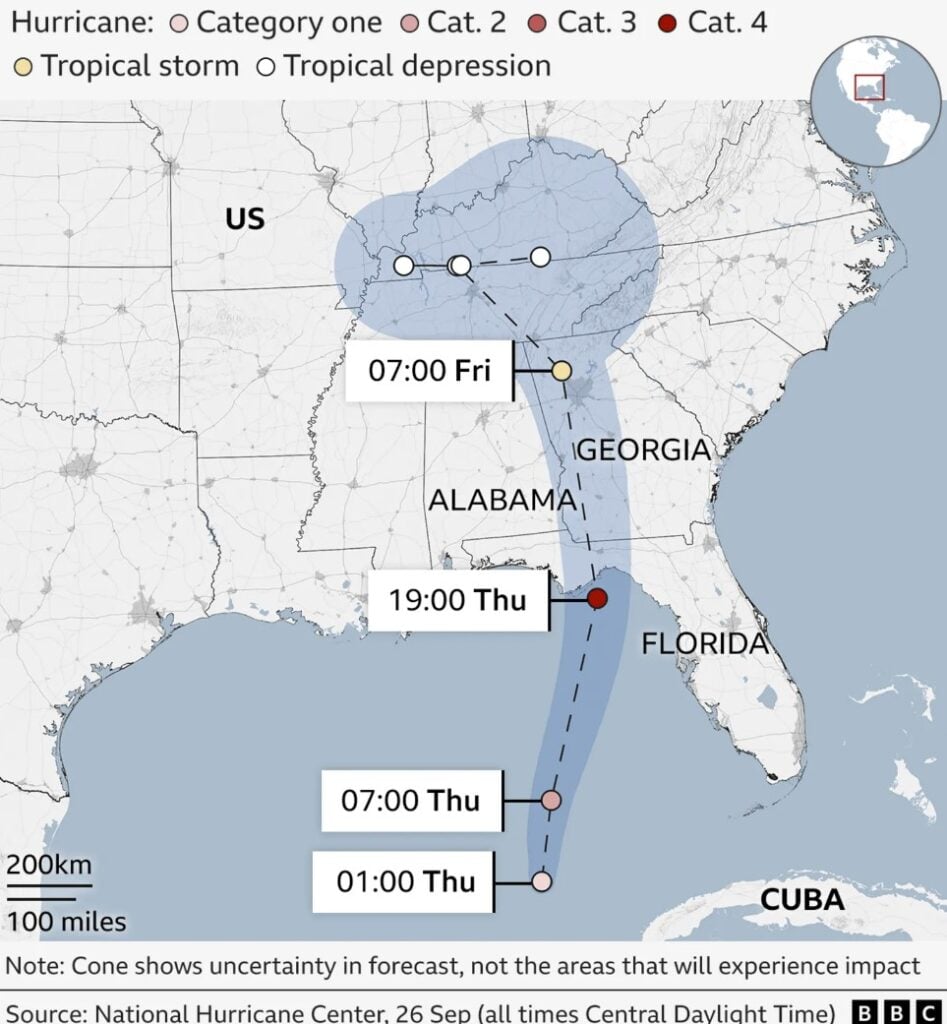 Hurricane Helene Florida