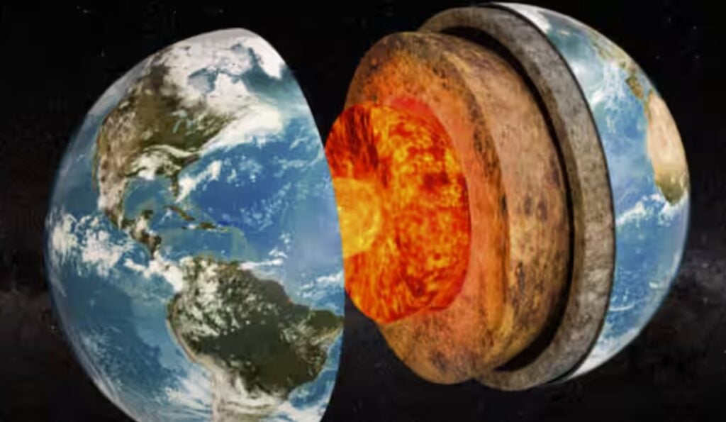 Earth continental crust in America and China is disintegrating