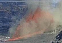 Kīlauea Wakes Up Again: Lava Fountains Light Up Hawai‘i’s Night Sky kilauea volcano eruption august 22 2025