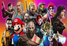 How Does Sound Change the Perception of Video Games? Collage of famous video game characters representing how sound shapes emotion, immersion, and perception in gaming.
