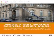 Louvre Robbery Ad, AI Doritos Panic, Alien Bodies & La Pascualita Mystery – Strange News Digest for October 24, 2025 Boecker Instagram ad using a photo of the Louvre robbery with the tagline “Wenn’s mal wieder schnell gehen muss” promoting its forklift