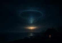 Mysterious Booms Compilation Nov 7-17, 2025 — From Myrtle Beach to Jodhpur, When the Sky Suddenly Explodes Mysterious boom over a dark coastline with shockwave clouds and glowing horizon, symbolizing unexplained loud sounds and sonic booms around the world.