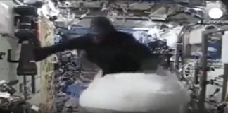 Space Gorillas, Drone Warfare, Volcanoes Reawakening and Ancient Eruptions Responsible for Plagues – Strange News Digest for December 5, 2025 Astronaut on the International Space Station wearing a gorilla suit as part of a prank, floating in zero gravity inside the ISS module. For the strange news digest of December 5, 2025.
